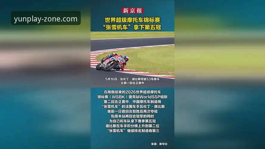 云体育官方苹果 世界超级摩托车锦标赛观赛指南:从张雪机车车队夺冠看赛事分析